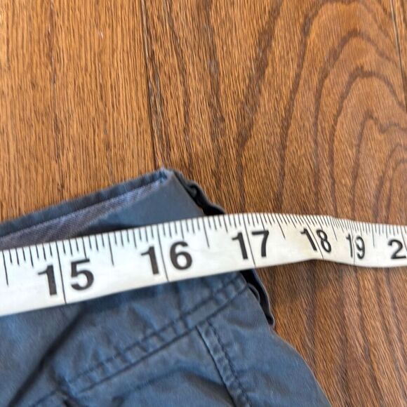 J.Crew grey blue cotton 10” chino short size 35 - Picture 6 of 8